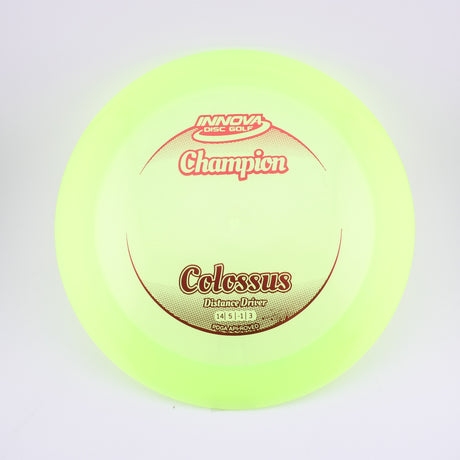 Innova Champion Colossus 173-175g distance driver disc golf disc