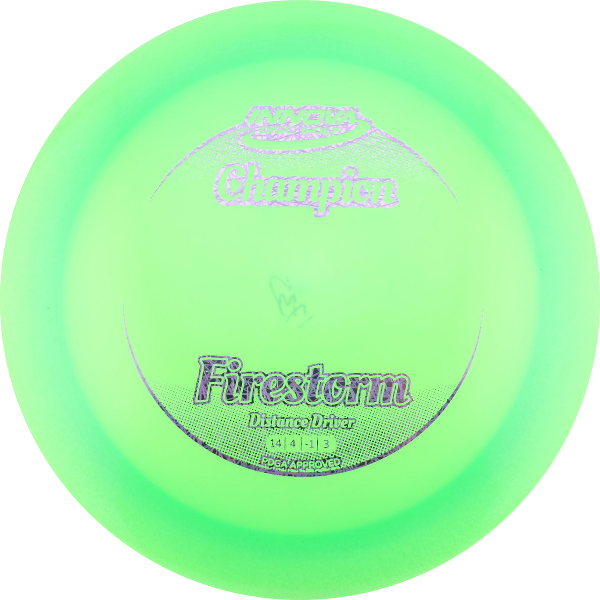 Innova Champion Firestorm 173-175g distance driver disc golf disc