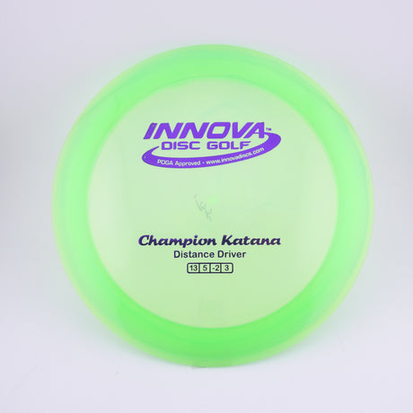 Innova Champion Katana 173-175g distance driver disc golf disc