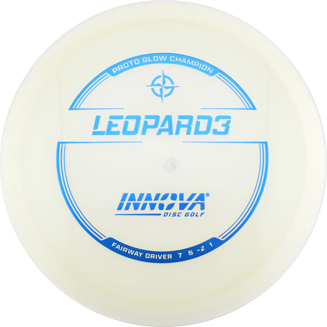 Innova Champion Proto Glow Leopard3 Fairway Driver 160-164g disc golf disc