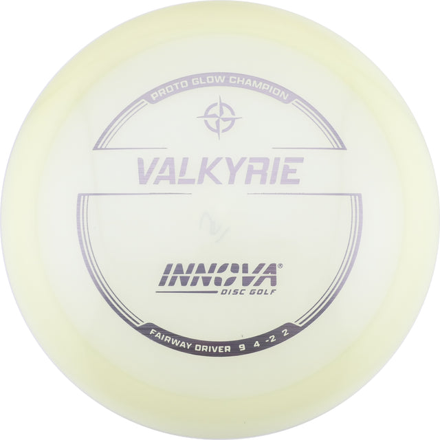 Innova Champion Proto Glow Valkyrie Fairway Driver 165-169g disc golf disc