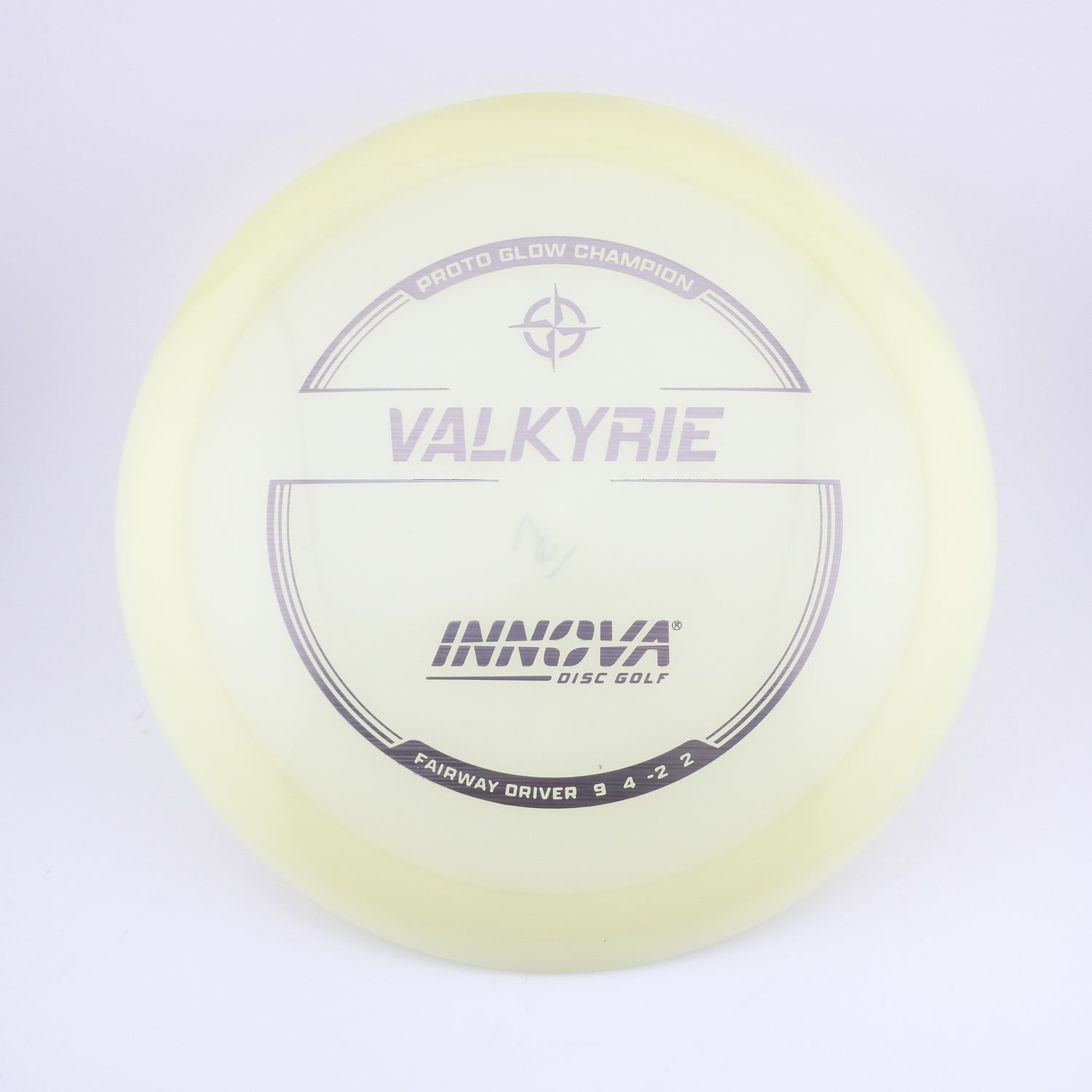 Innova Champion Proto Glow Valkyrie Fairway Driver 165-169g disc golf disc