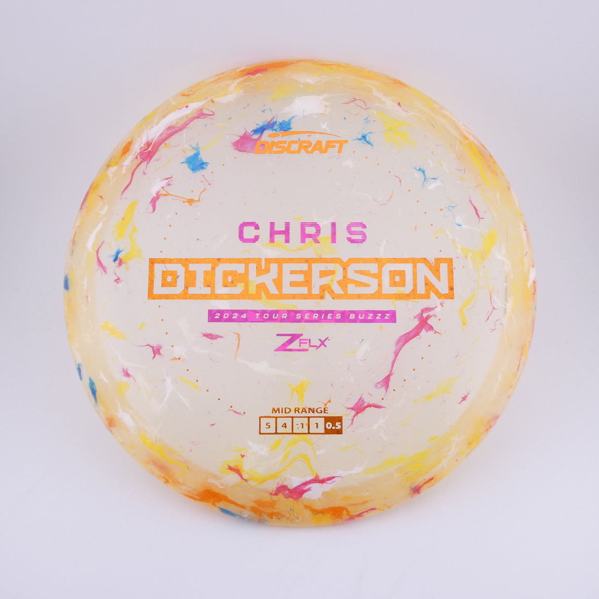 Discraft Jawbreaker Z Flx Buzzz - Chris Dickerson 2024 Tour Series midrange disc golf disc