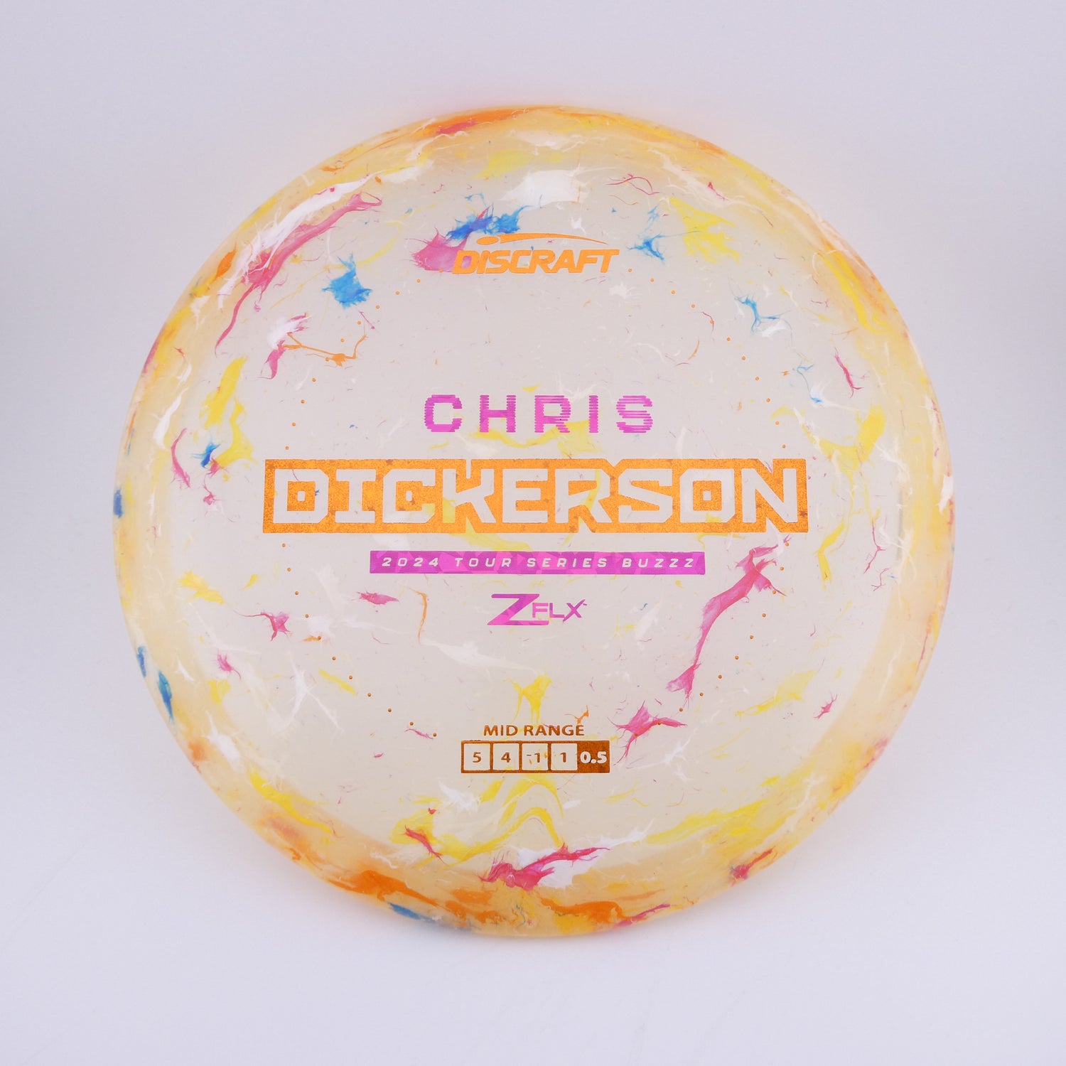 Discraft Jawbreaker Z Flx Buzzz - Chris Dickerson 2024 Tour Series midrange disc golf disc