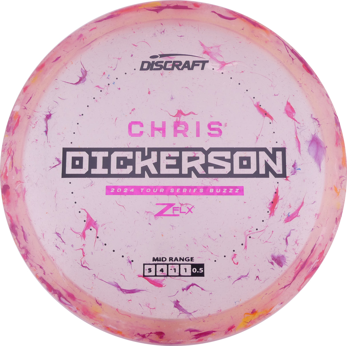 Discraft Jawbreaker Z Flx Buzzz - Chris Dickerson 2024 Tour Series midrange disc golf disc