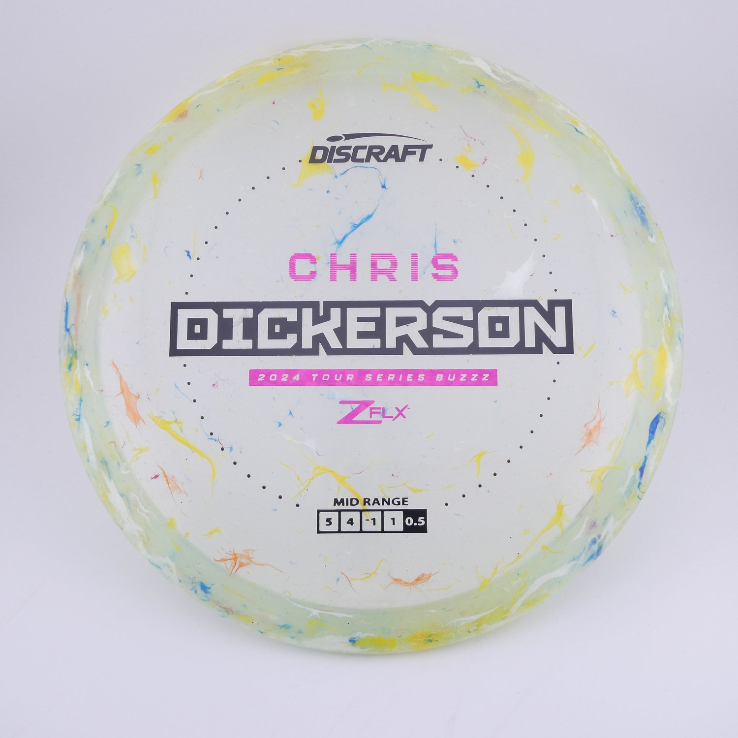 Discraft Jawbreaker Z Flx Buzzz - Chris Dickerson 2024 Tour Series midrange disc golf disc