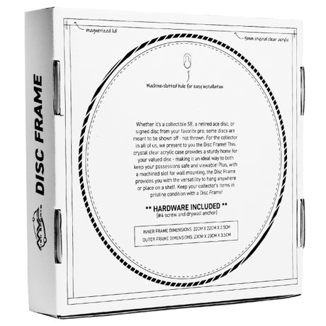 MVP Disc Frame Display Case - disc golf accessory