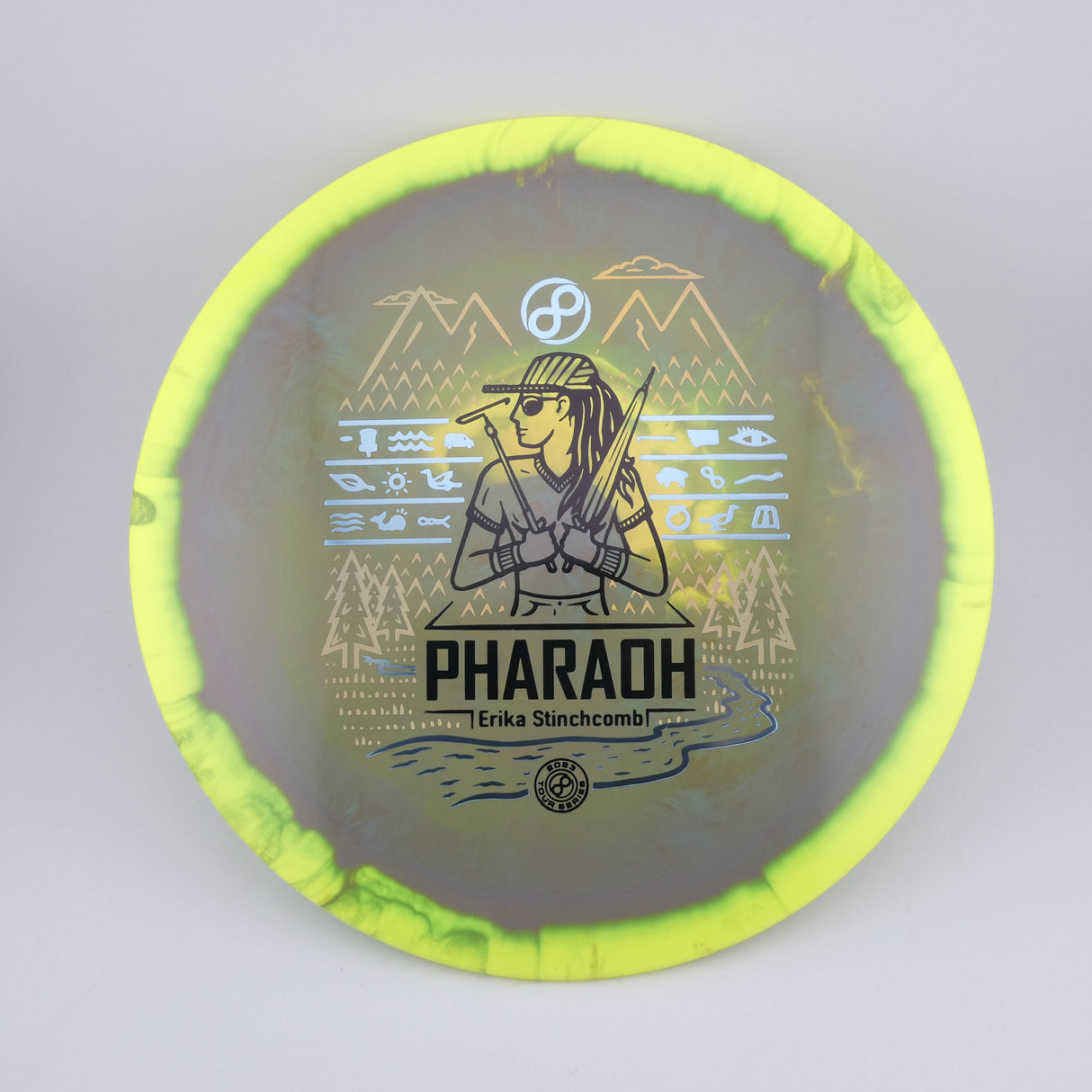 Infinite Halo S-Blend Pharaoh - Erika Stinchcomb Signature Series 173-176g distance driver disc golf disc