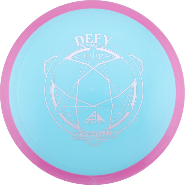Axiom Fission Defy 165-169g distance driver disc golf disc
