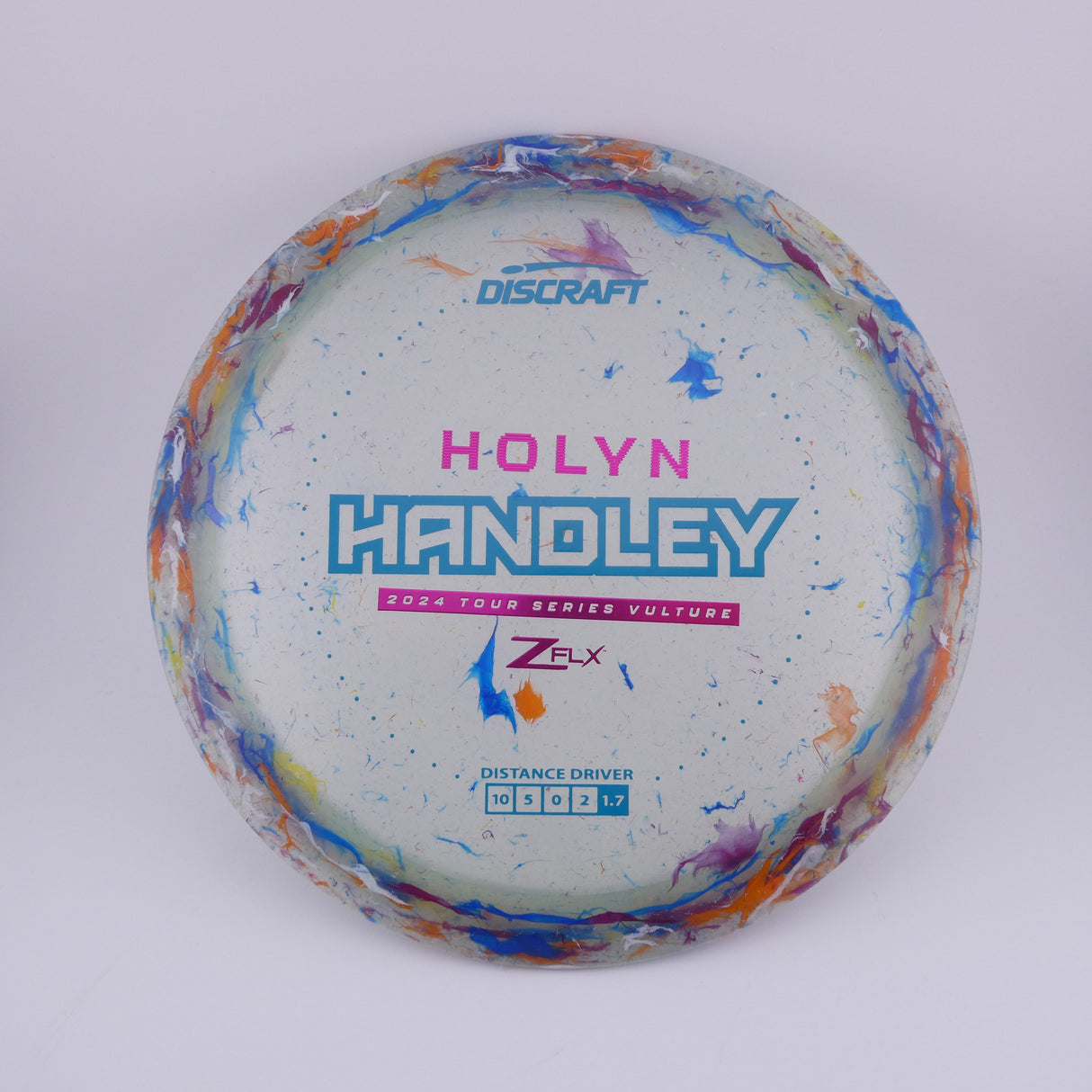 Discraft Jawbreaker Z Flx Vulture - Holy Handley 2024 Tour Series control driver disc golf disc