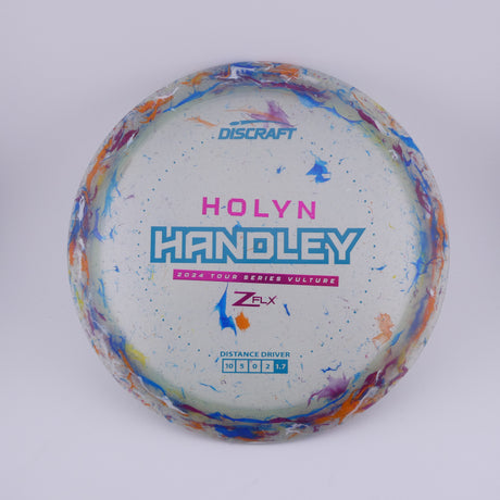 Discraft Jawbreaker Z Flx Vulture - Holy Handley 2024 Tour Series control driver disc golf disc