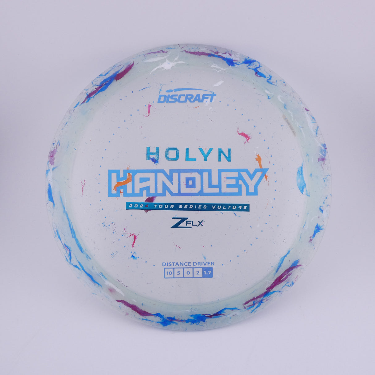 Discraft Jawbreaker Z Flx Vulture - Holy Handley 2024 Tour Series control driver disc golf disc