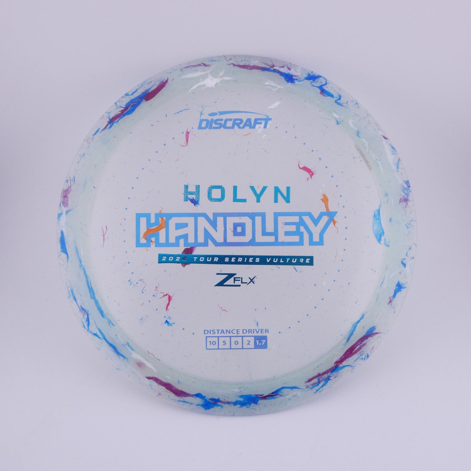 Discraft Jawbreaker Z Flx Vulture - Holy Handley 2024 Tour Series control driver disc golf disc