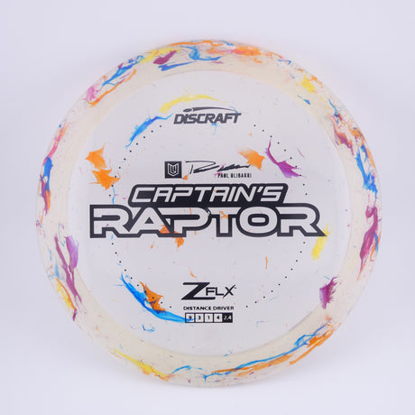 Discraft 3rd Run Captain's Raptor - Jawbreaker Z-Flx control driver disc golf disc