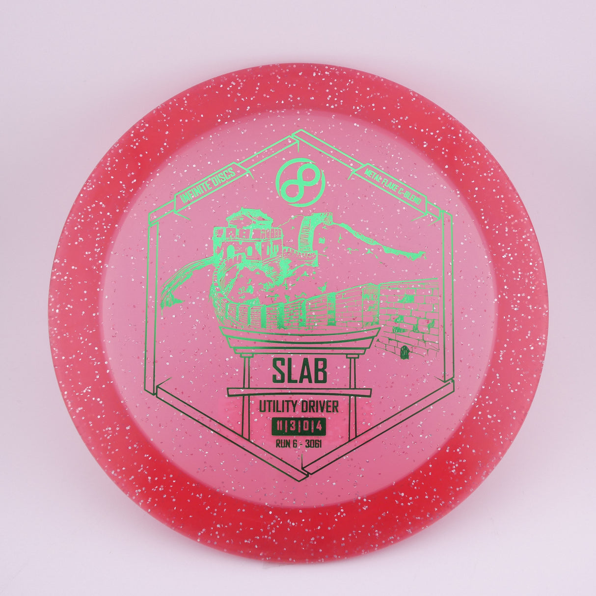 Infinite Metal Flake C-Blend Slab 170-172g distance driver disc golf disc