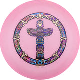Infinite Metal Flake Glow C-Blend Maya 173-176g (Pink) distance driver disc golf disc