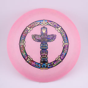 Infinite Metal Flake Glow C-Blend Maya 173-176g (Pink) distance driver disc golf disc