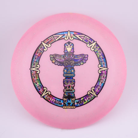 Infinite Metal Flake Glow C-Blend Maya 173-176g (Pink) distance driver disc golf disc