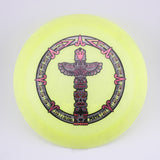 Infinite Metal Flake Glow C-Blend Maya 173-176g (Yellow) distance driver disc golf disc