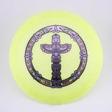Infinite Metal Flake Glow C-Blend Maya 173-176g (Yellow) distance driver disc golf disc