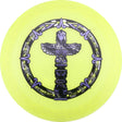Infinite Metal Flake Glow C-Blend Maya 173-176g (Yellow) distance driver disc golf disc