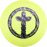Infinite Metal Flake Glow C-Blend Maya 173-176g (Yellow) distance driver disc golf disc