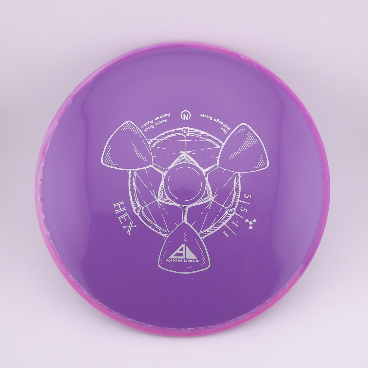 Axiom Neutron Hex 165-169g midrange disc golf disc