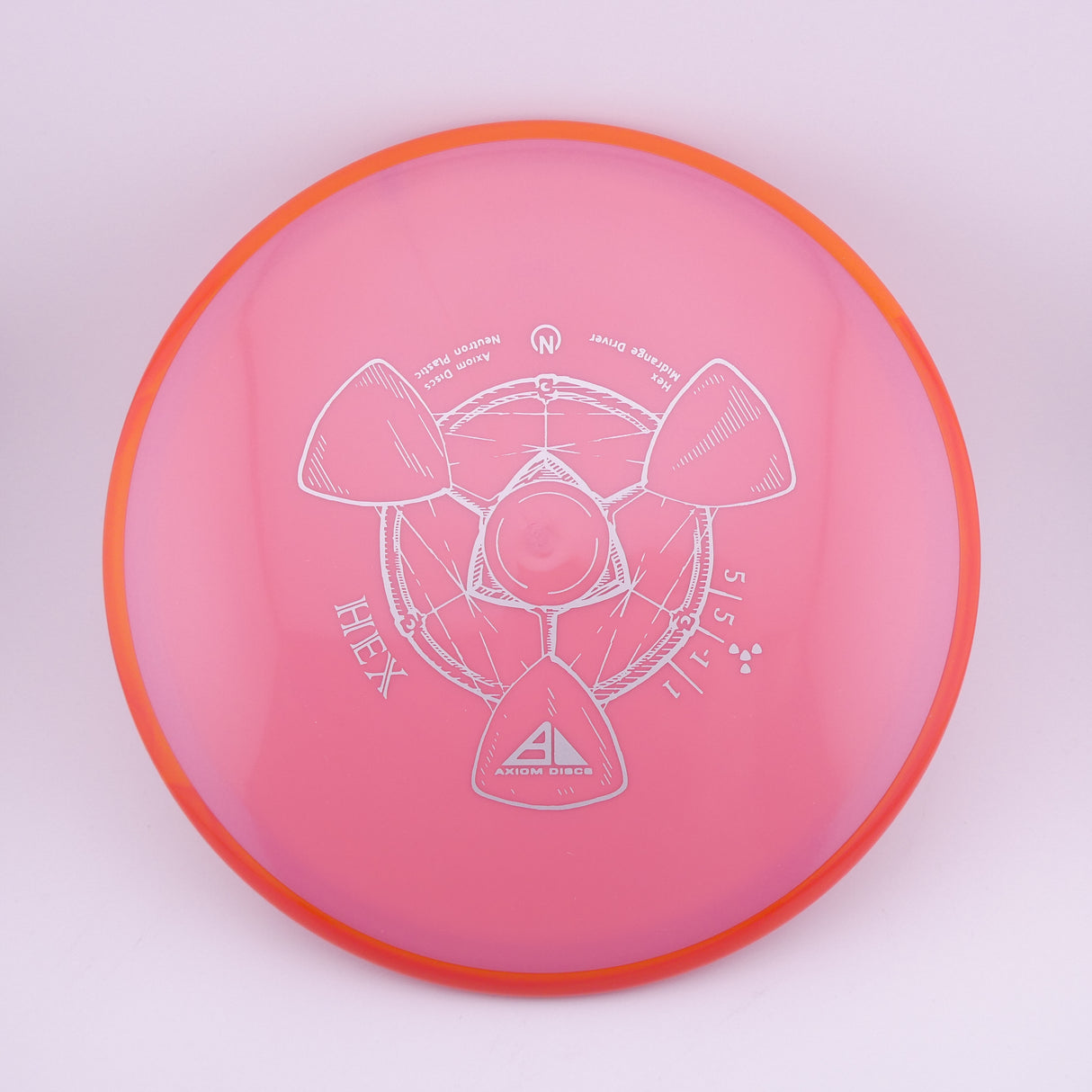 Axiom Neutron Hex 170-175g midrange disc golf disc