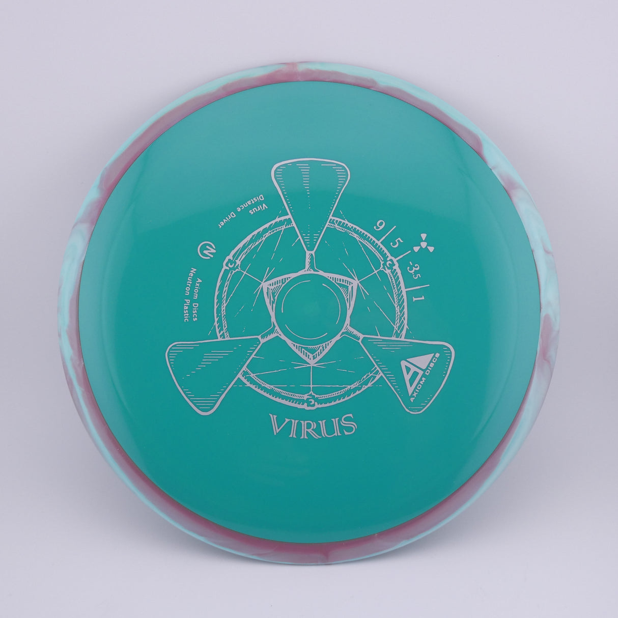 Axiom Neutron Virus 155-159g distance driver disc golf disc