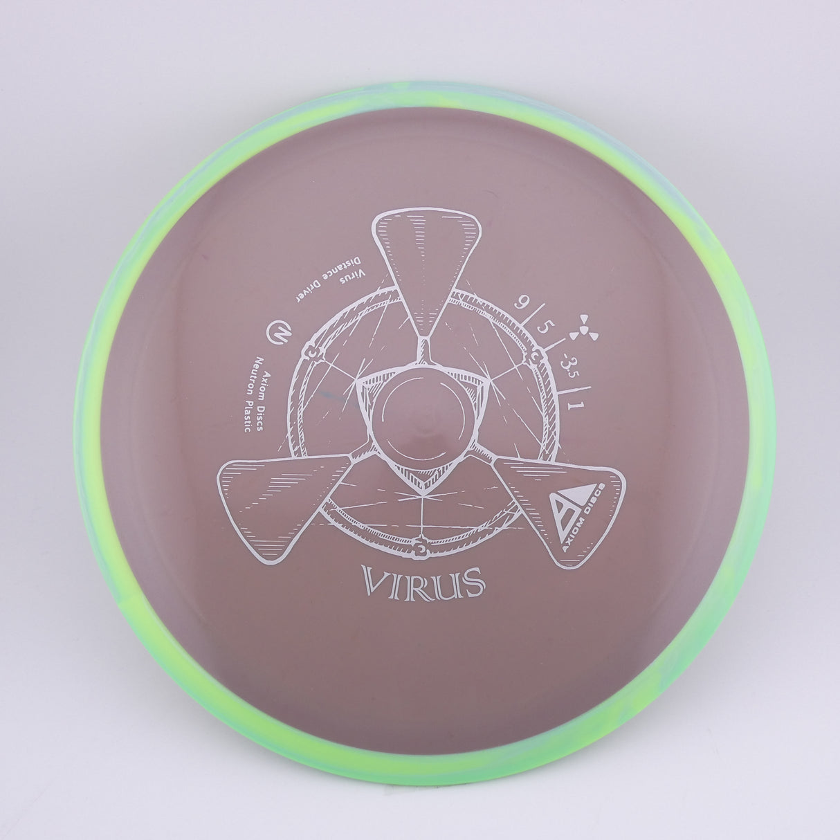 Axiom Neutron Virus 160-164g distance driver disc golf disc