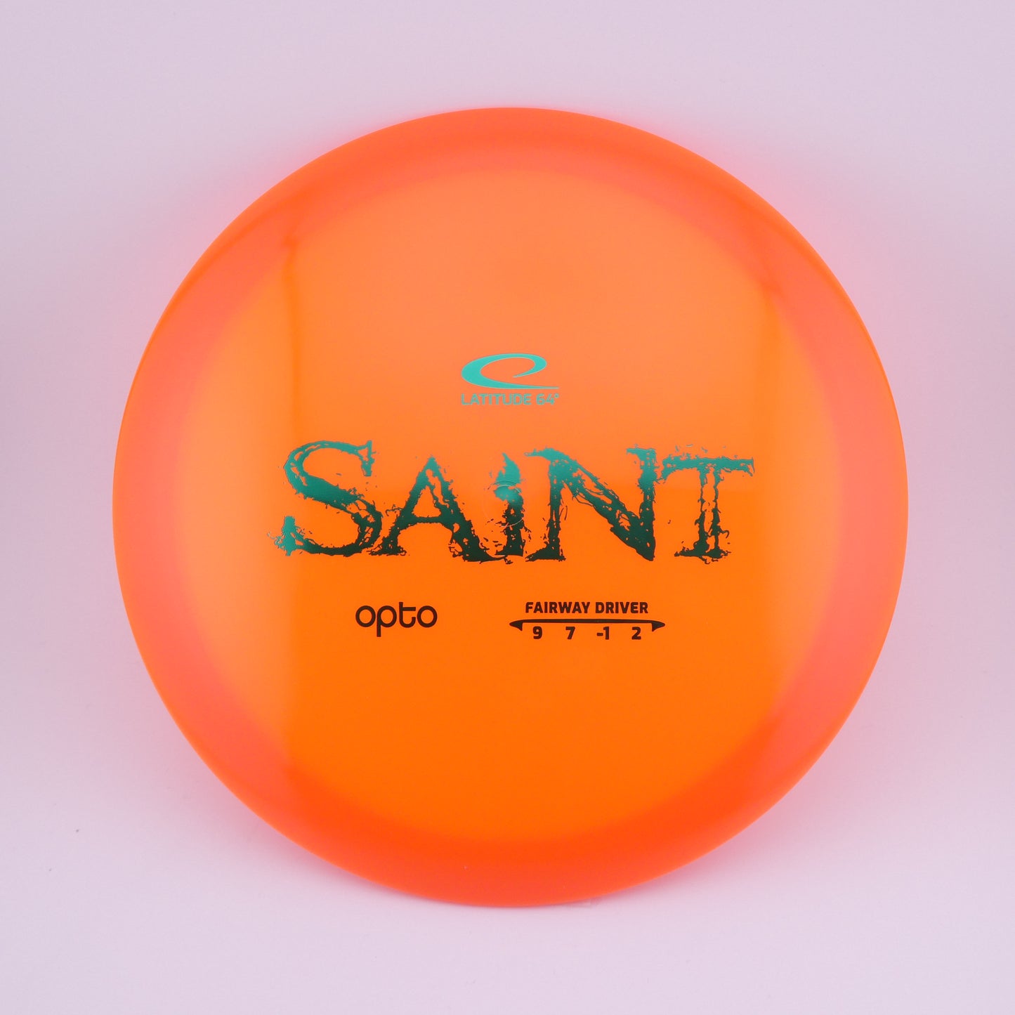 Opto Saint Orange with Green Stamp Glide 7 