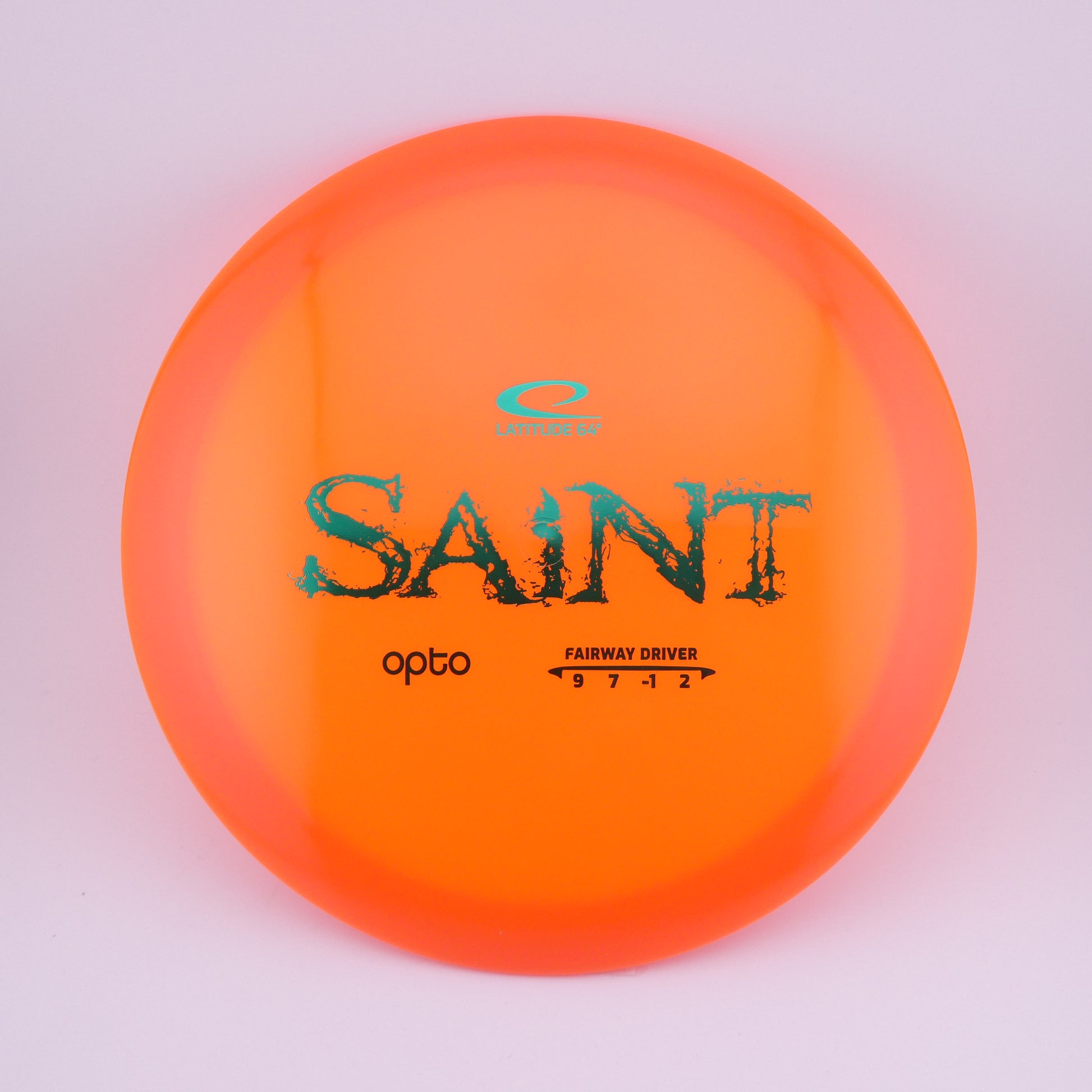 Opto Saint Orange with Green Stamp Glide 7 