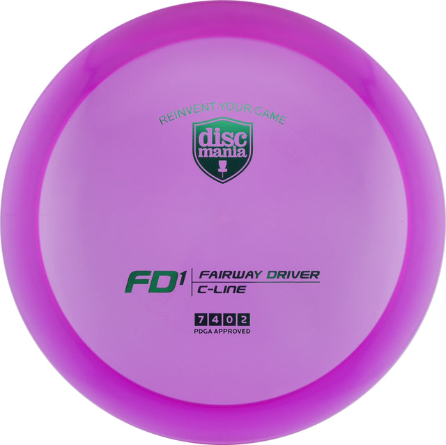 Discmania C-Line FD1 173-176g fairway driver disc golf disc
