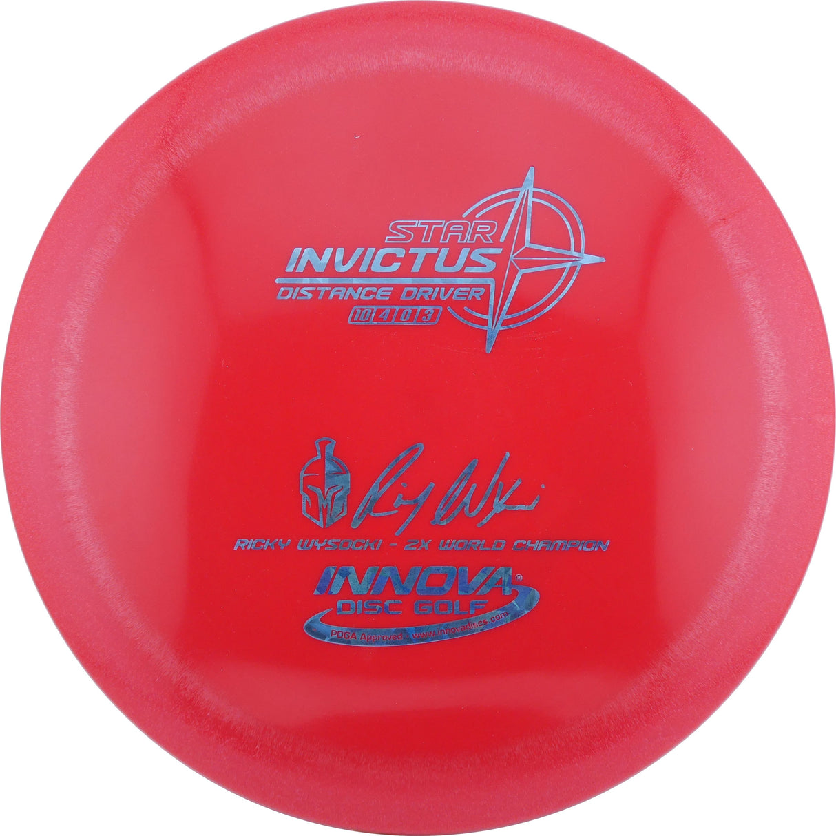 Innova Star Invictus Distance Driver Ricky Wysocki Signature Series 166-169g disc golf disc
