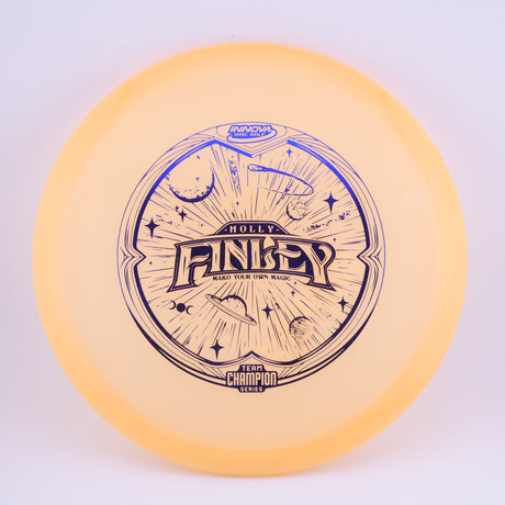Innova Champion Color Glow Mako 3 Holly Finley (Tour Series) 160-164g Orange midrange disc golf disc