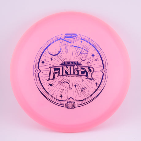 Innova Champion Color Glow Mako 3 Holly Finley (Tour Series) Pink midrange disc golf disc