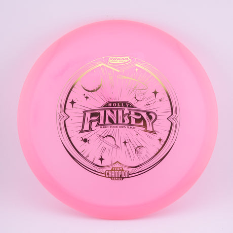 Innova Champion Color Glow Mako 3 Holly Finley (Tour Series) Pink midrange disc golf disc