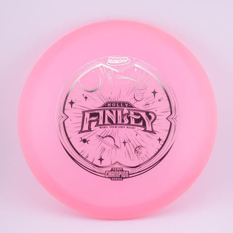Innova Champion Color Glow Mako 3 Holly Finley (Tour Series) Pink midrange disc golf disc