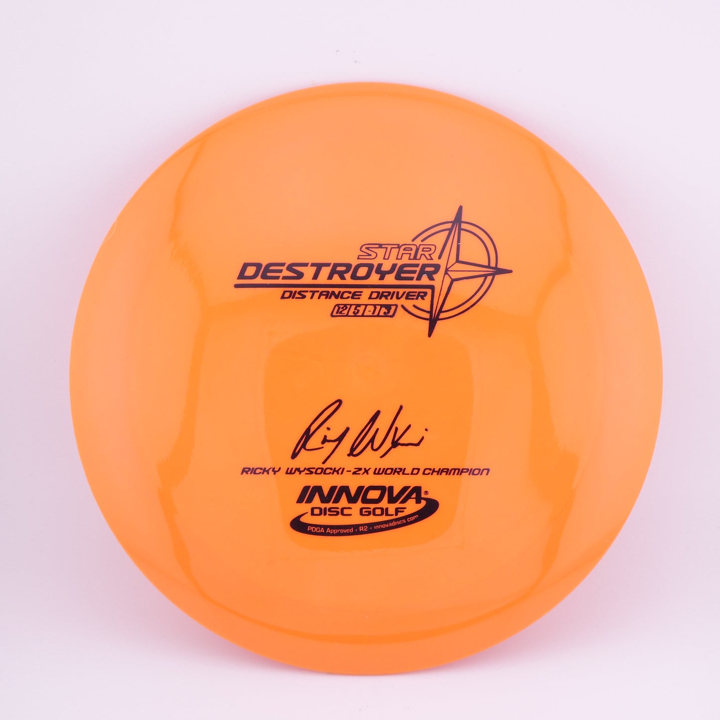 Star Destroyer Distance Driver "2x Ricky Wysocki Signature Series" 173-175g Orange
