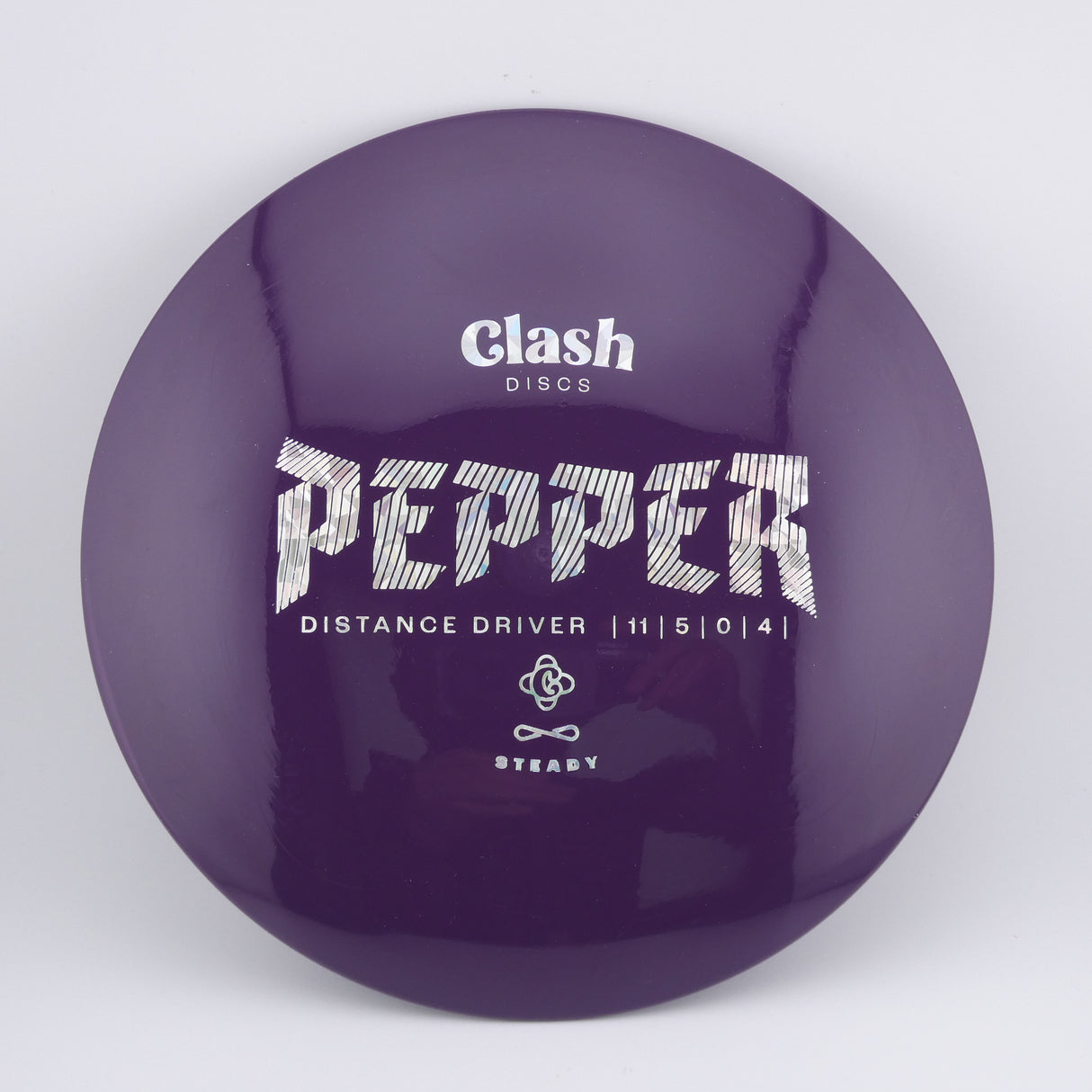 Clash Discs Steady Pepper overstable distance driver disc golf disc