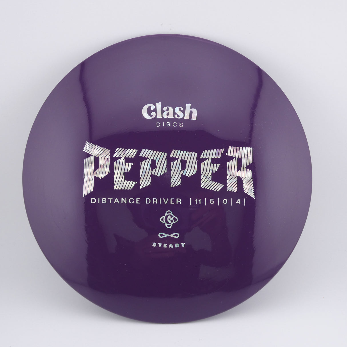 Clash Discs Steady Pepper overstable distance driver disc golf disc