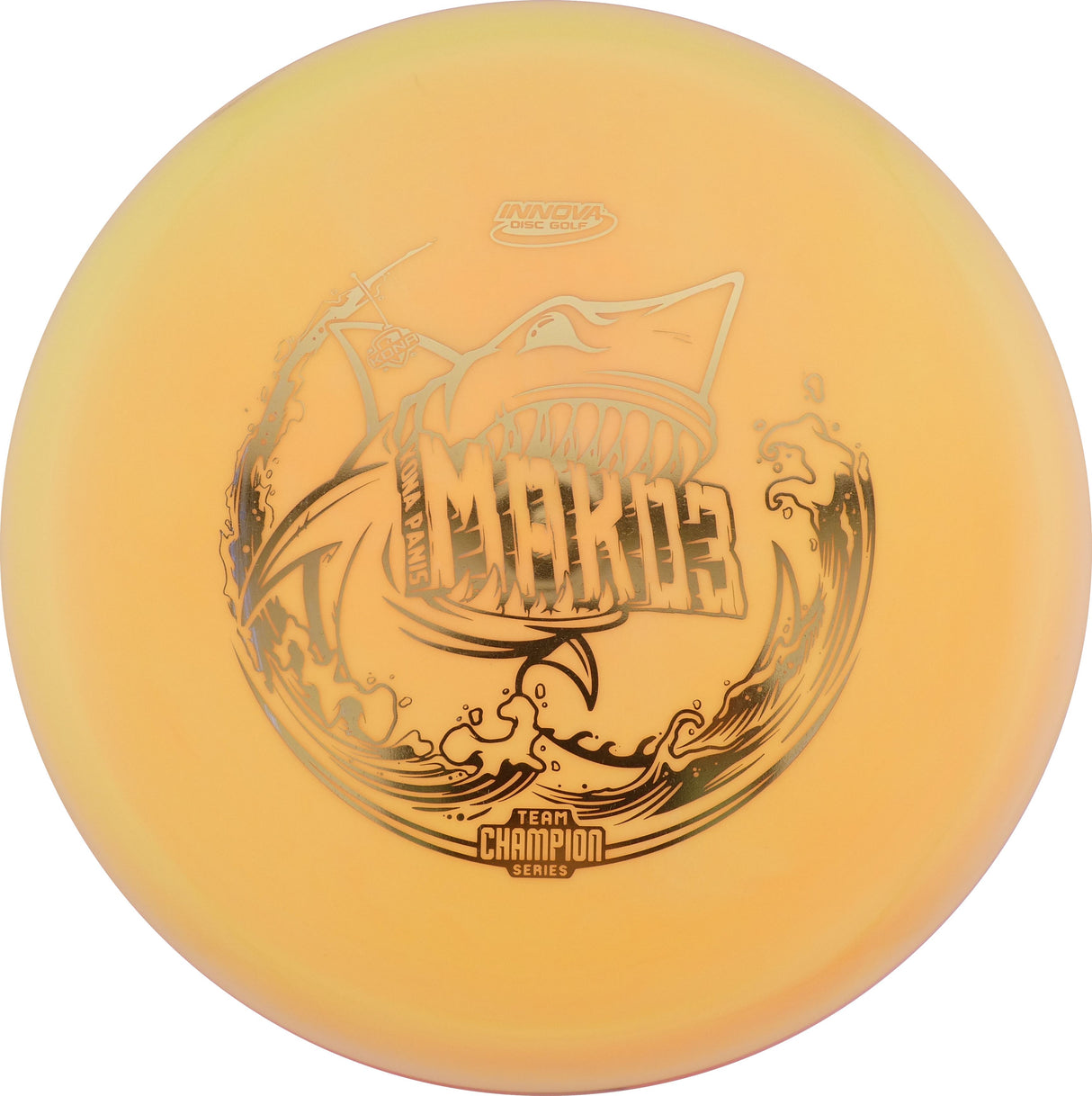 Innova Star Mako3 Kona Panis (Tour Series) 180g Gold Stamp midrange disc golf disc