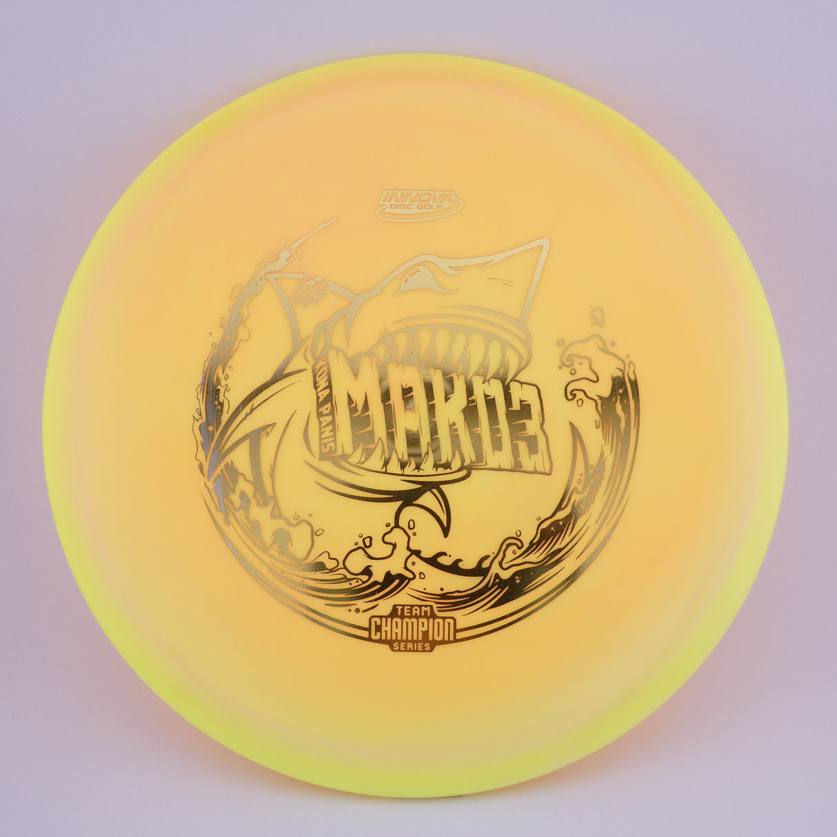 Innova Star Mako3 Kona Panis (Tour Series) 180g Gold Stamp midrange disc golf disc