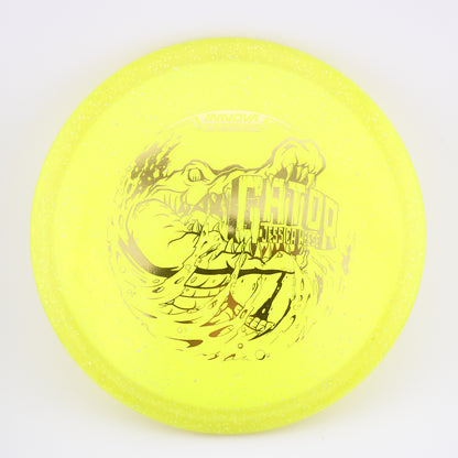 Metal Flake Champion Gator Jessica Weese (Yellow)