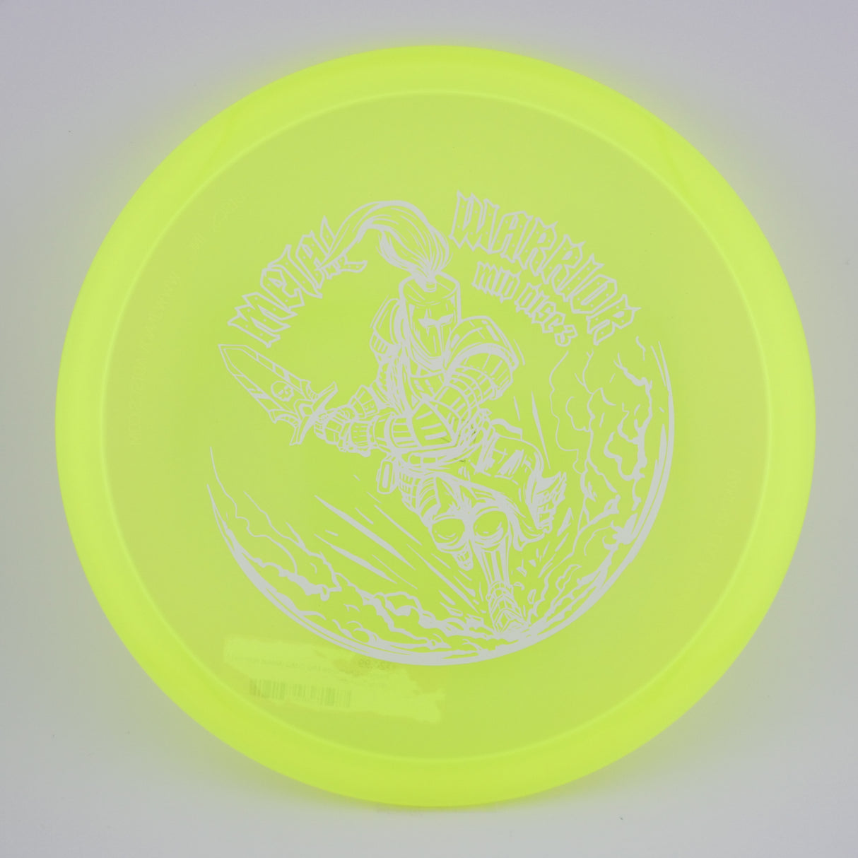 Innova Champion Mid Disc3 (Metal Warrior) 178-180g (Yellow) midrange disc golf disc