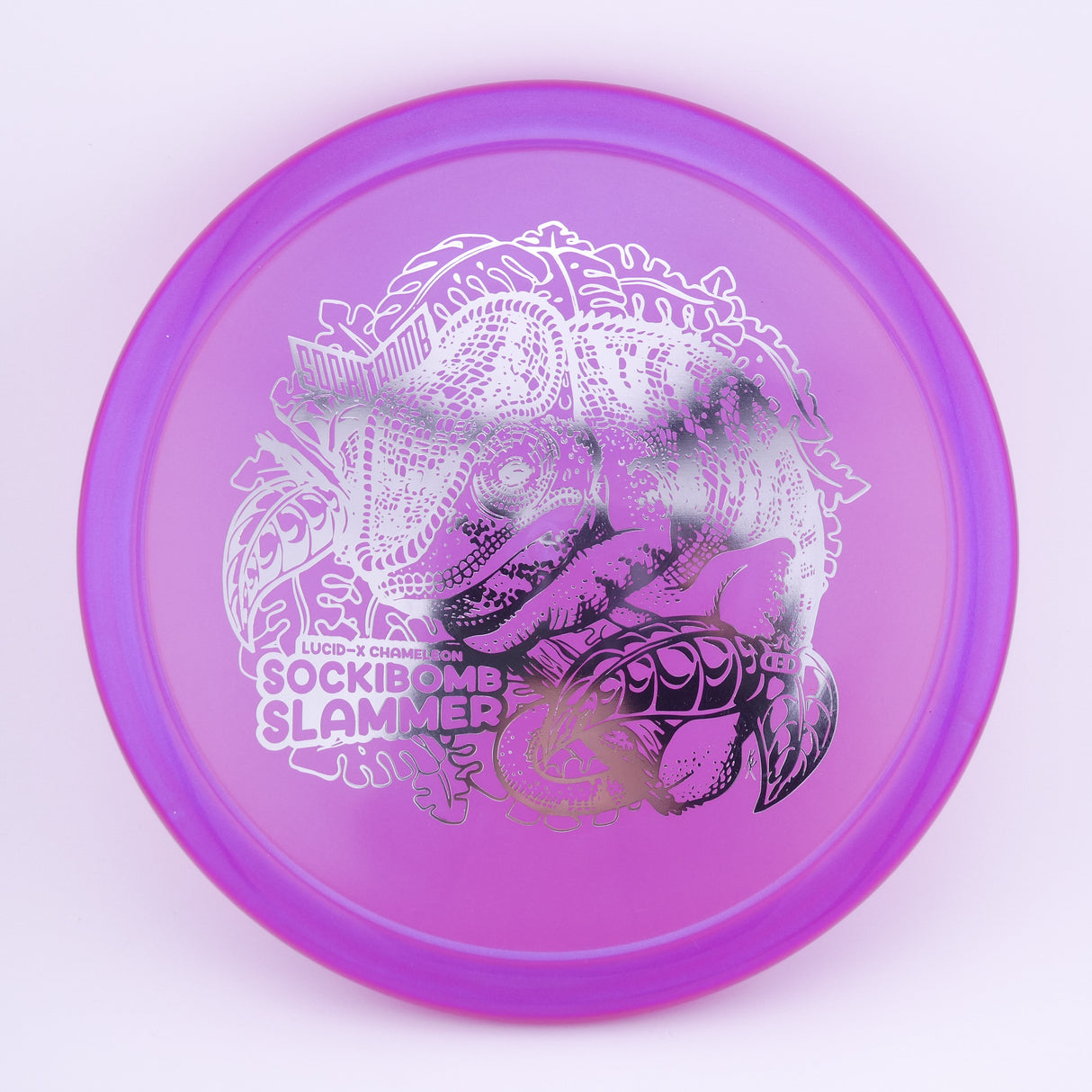 Dynamic Discs Lucid-X Chameleon Sockibomb Slammer Ricky Wysocki 2023 putt & approach disc disc golf disc