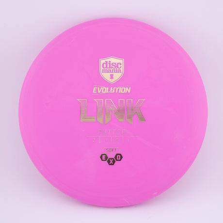 Discmania Soft Exo Link 173-176g White putt & approach disc disc golf disc