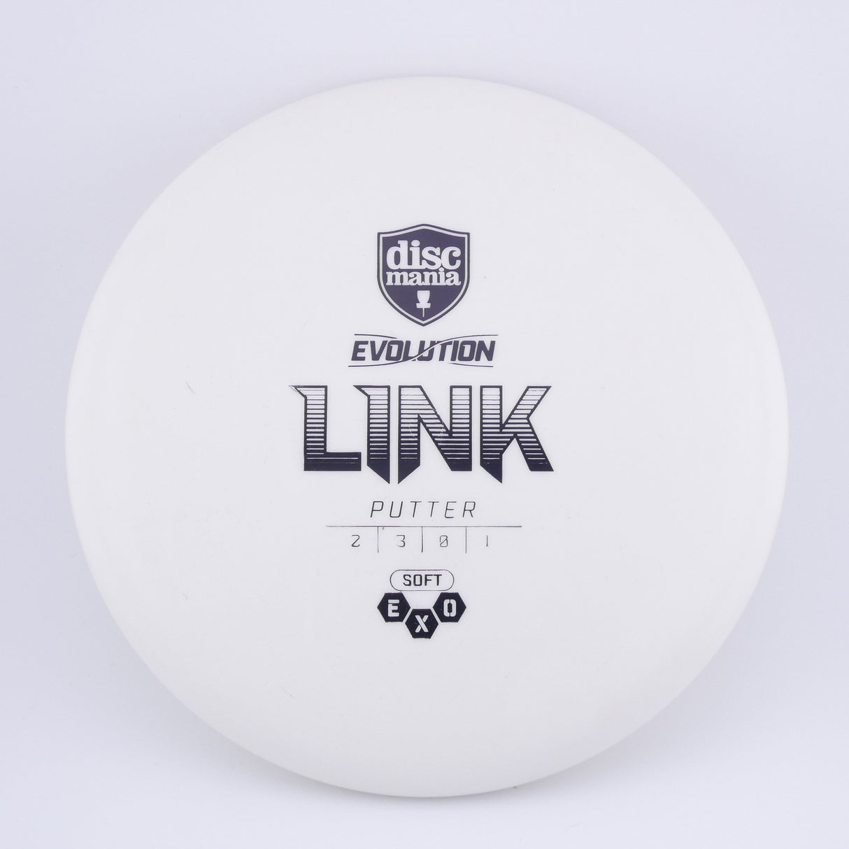 Discmania Soft Exo Link 173-176g White putt & approach disc disc golf disc