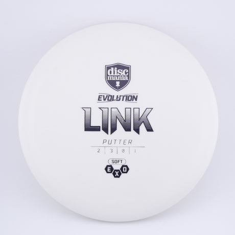 Discmania Soft Exo Link 173-176g White putt & approach disc disc golf disc