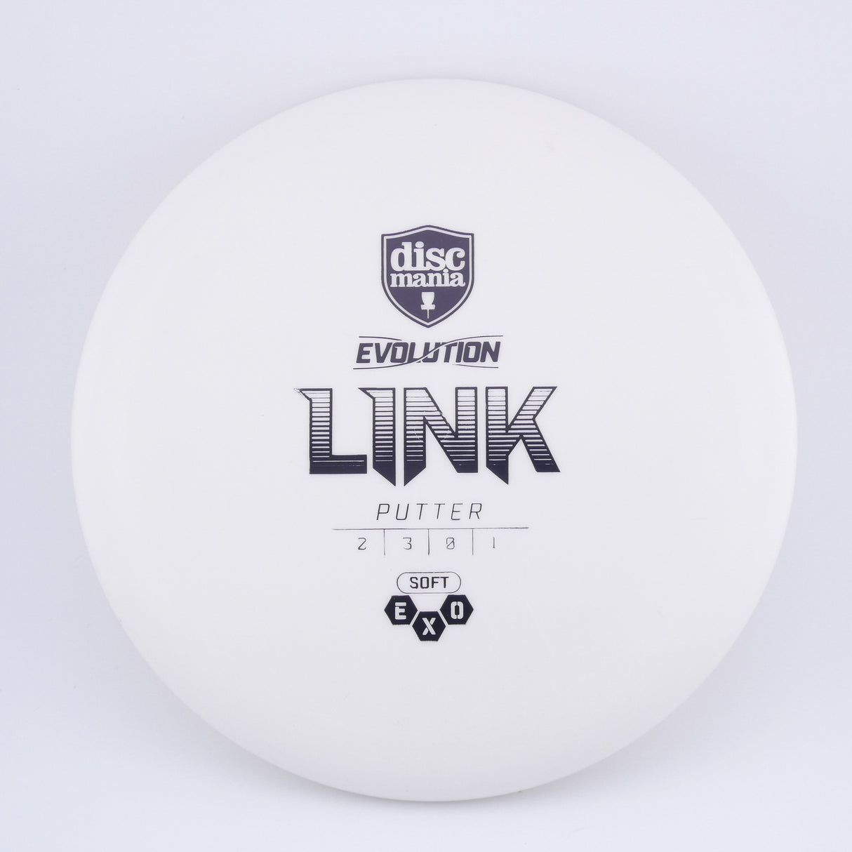 Discmania Soft Exo Link 173-176g White putt & approach disc disc golf disc